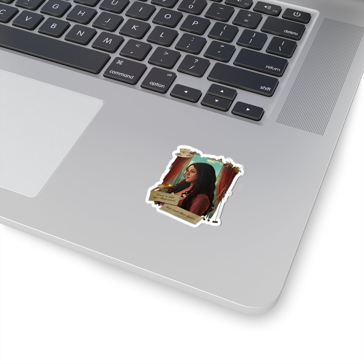 Love Is Not Eyes That Meet Kate Sharma Bridgerton Portrait Netflix Sticker