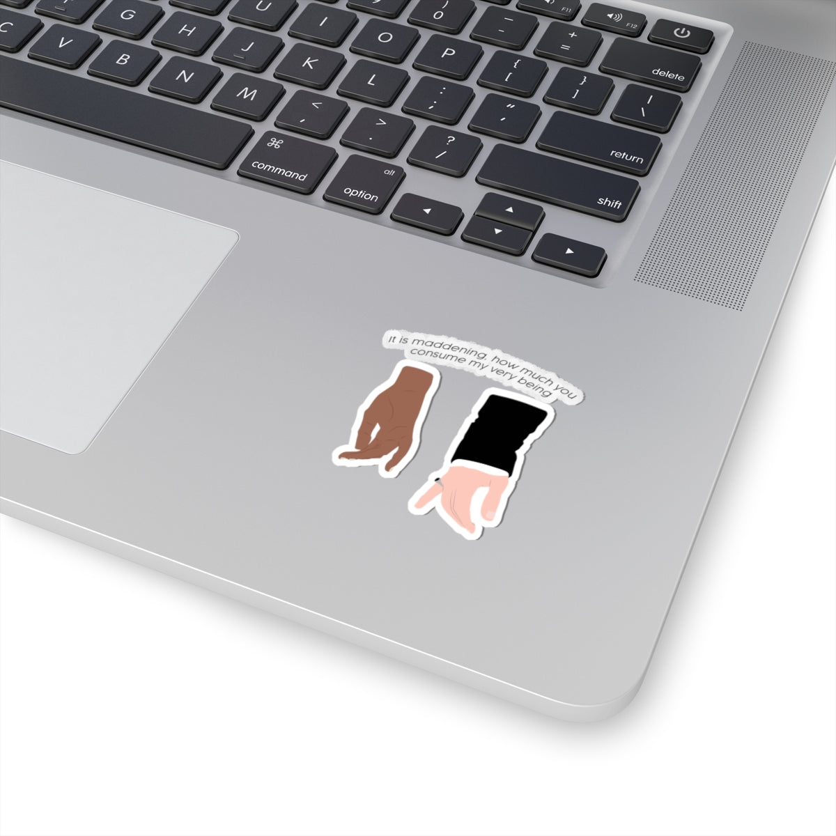 It Is Maddening, How Much You Consume My Very Being Bridgerton Sticker