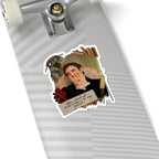 You Shall All Bear Witness To My Talents Benedict Bridgerton Quote Netflix Sticker