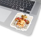 Queen Charlotte Heart Lady Whistledown Society Papers Bridgerton Netflix Sticker