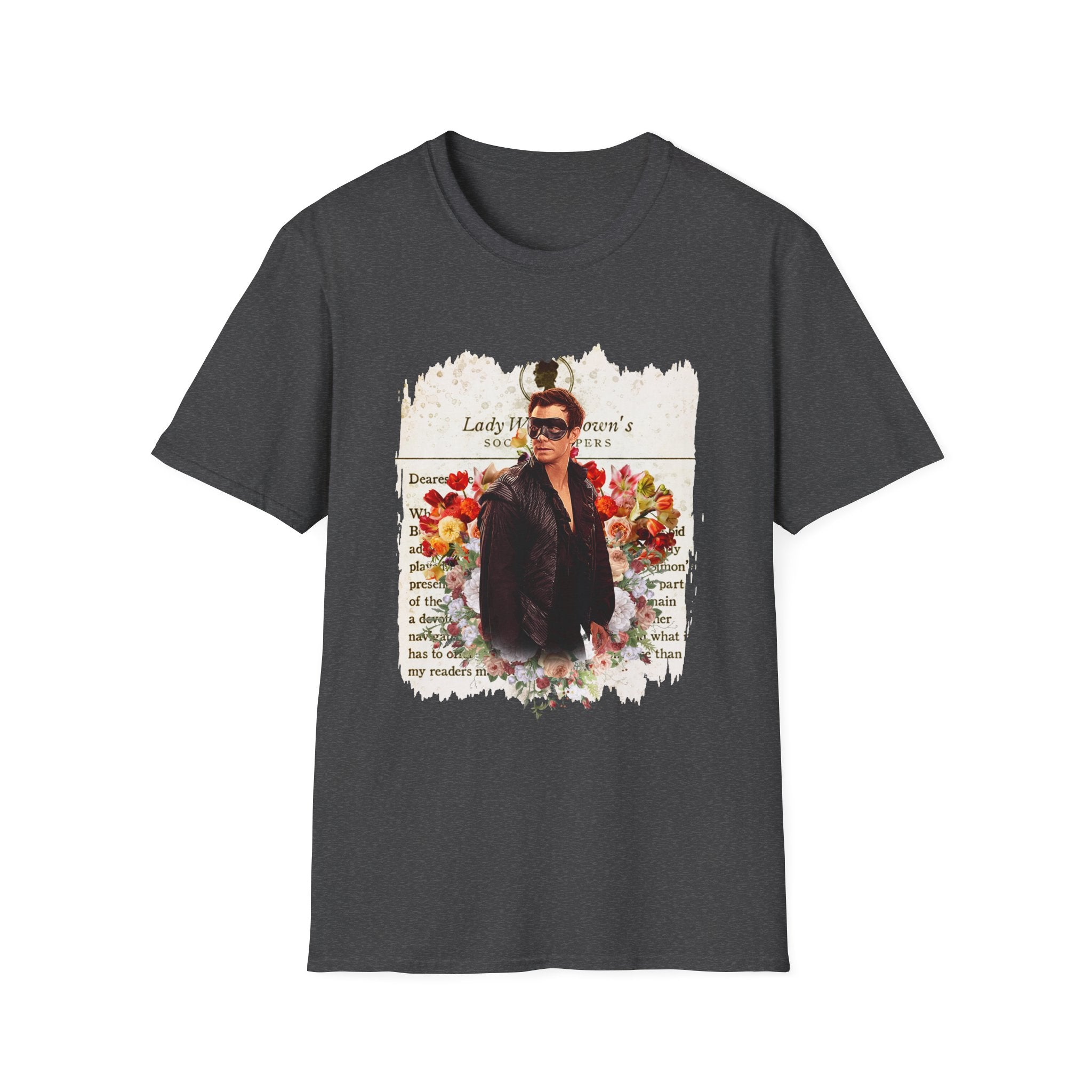 Benedict Bridgerton Masquerade Ball Lady Whistledown Society Papers Netflix T-Shirt