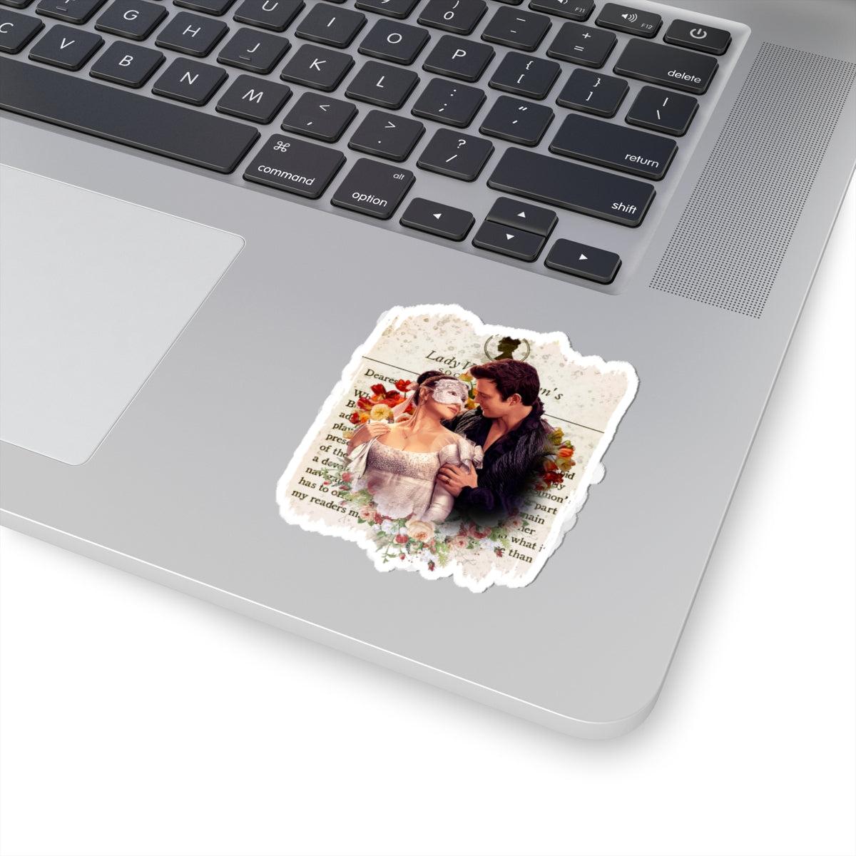 Benedict Bridgerton & The Lady In Silver Sophie Baek Lady Whistledown Society Papers Netflix Sticker