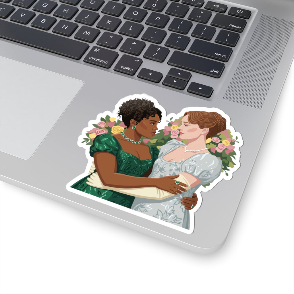 Francesca & Michaela Stirling Embrace Floral Abstract Art Sticker