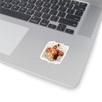 Anthony Bridgerton & Kate Bridgerton Pregnant Lady Whistledown Society Papers Netflix Sticker
