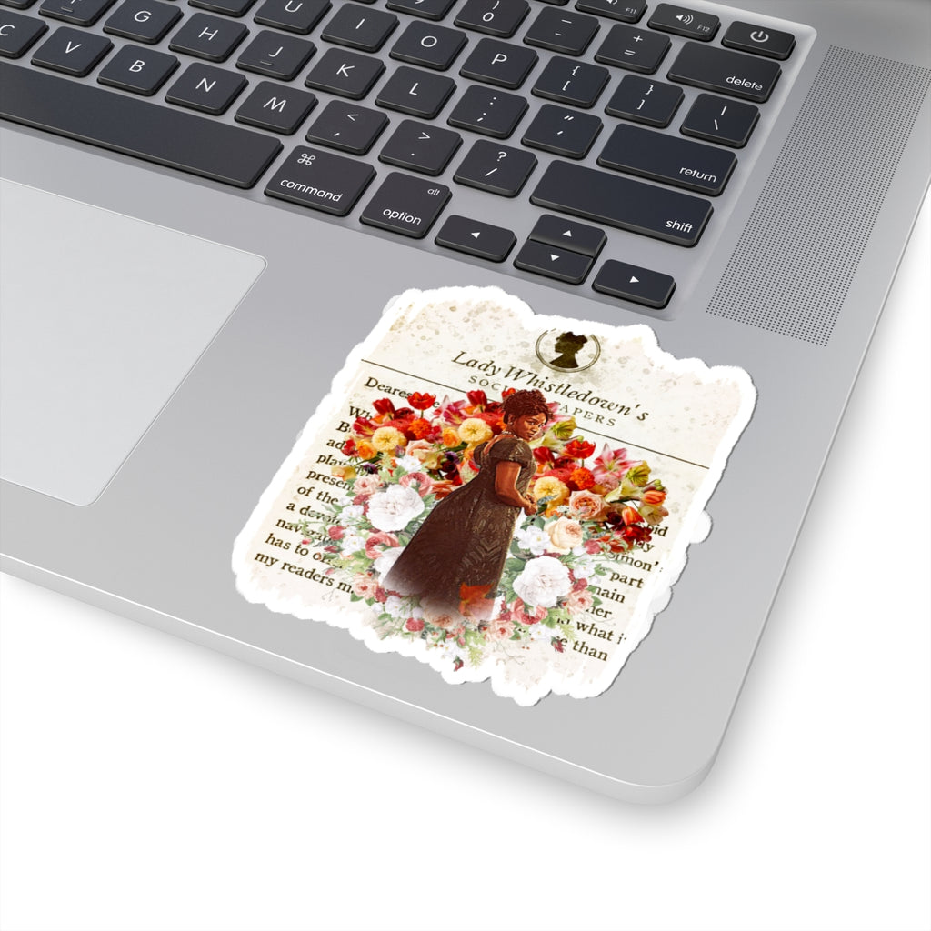 Michaela Stirling Lady Whistledown Society Papers Netflix Sticker