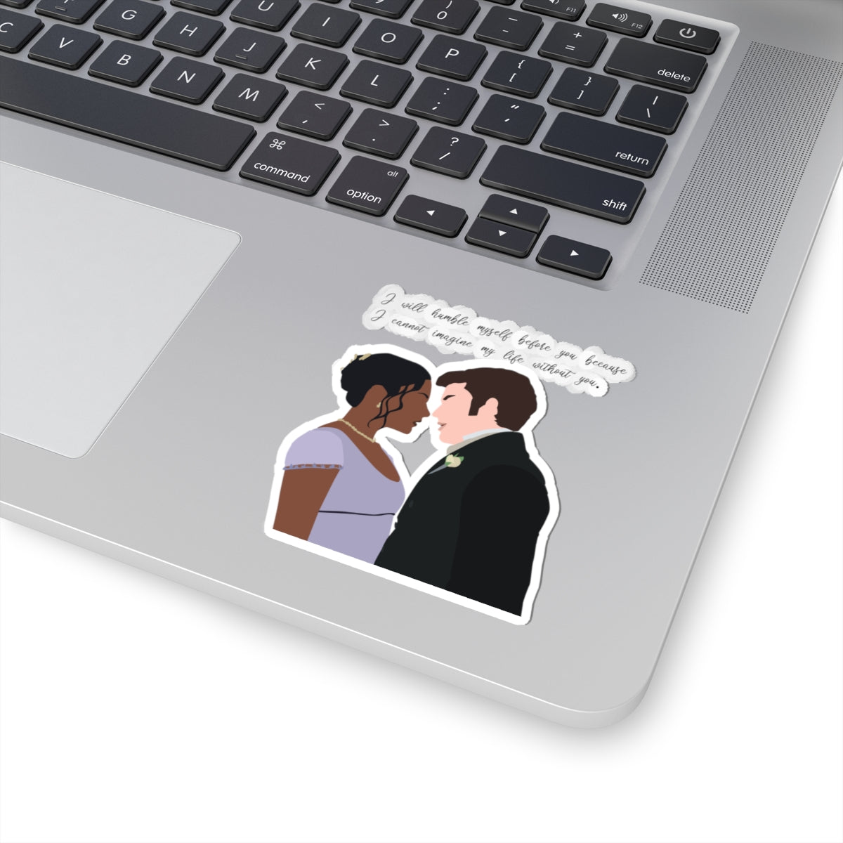 I Will Humble Myself Before You Anthony & Kate Bridgerton Netflix Sticker