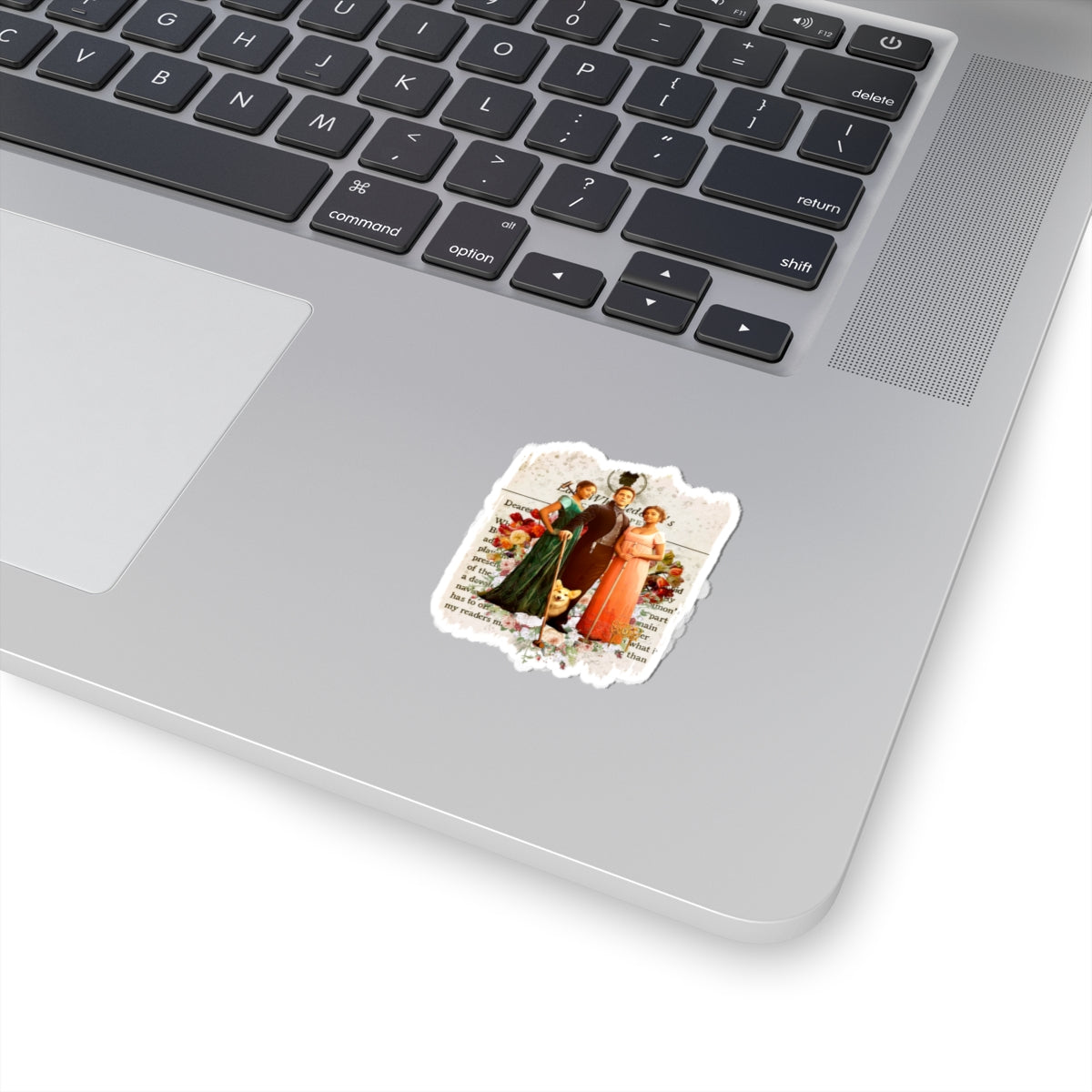 Anthony Bridgerton, Kate & Edwina Sharma & Newton Lady Whistledown Society Papers Netflix Sticker