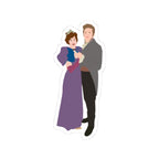 Albion & Philippa Finch Bridgerton Netflix Sticker