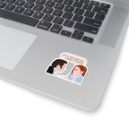 Do You Think Anyone Saw Us? Colin & Penelope Bridgerton Netflix Sticker