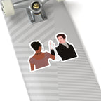 Kate & Anthony Dance Bridgerton Netflix Sticker