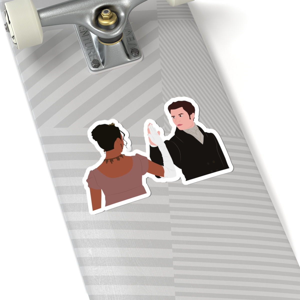 Kate & Anthony Dance Bridgerton Netflix Sticker