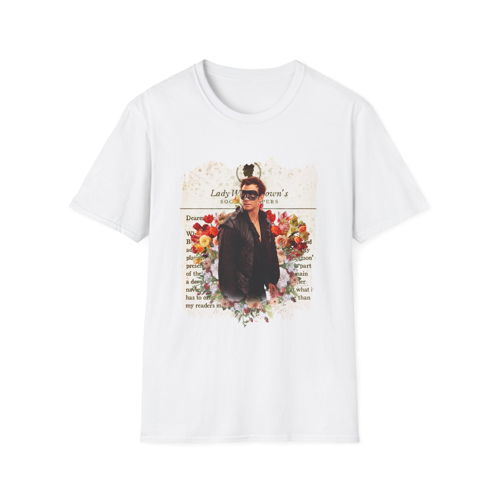 Benedict Bridgerton Masquerade Ball Lady Whistledown Society Papers Netflix T-Shirt