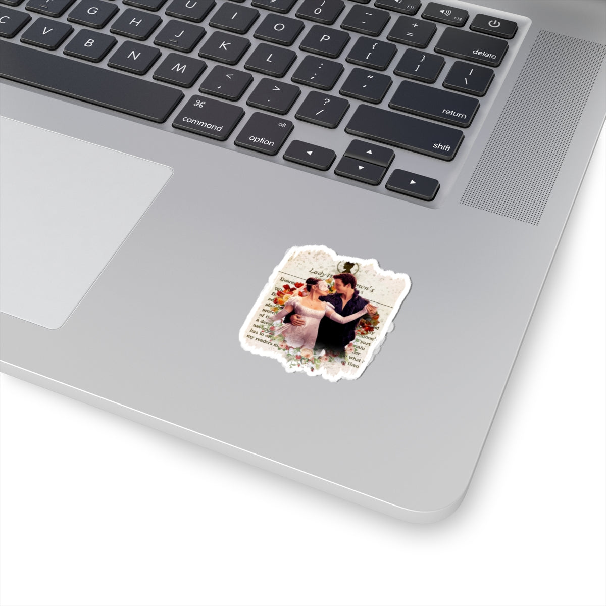 Benedict Bridgerton & Sophie Baek Lady In Silver Lady Whistledown Society Papers Netflix Sticker
