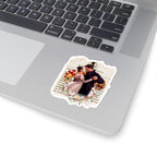 Benedict Bridgerton & The Lady In Silver Lady Whistledown Society Papers Netflix Sticker