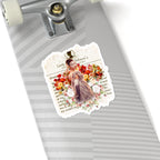 Sophie Baek Lady In Silver Masquerade Ball Lady Whistledown Society Papers Netflix Sticker