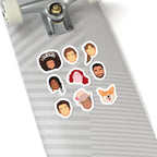 Penelope, Colin, Kate, Anthony, Daphne, Simon, Queen Charlotte Newton Emoji Bridgerton Netflix Sticker