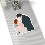 Colin, Penelope & Baby Lord Featherington Bridgerton Netflix Sticker