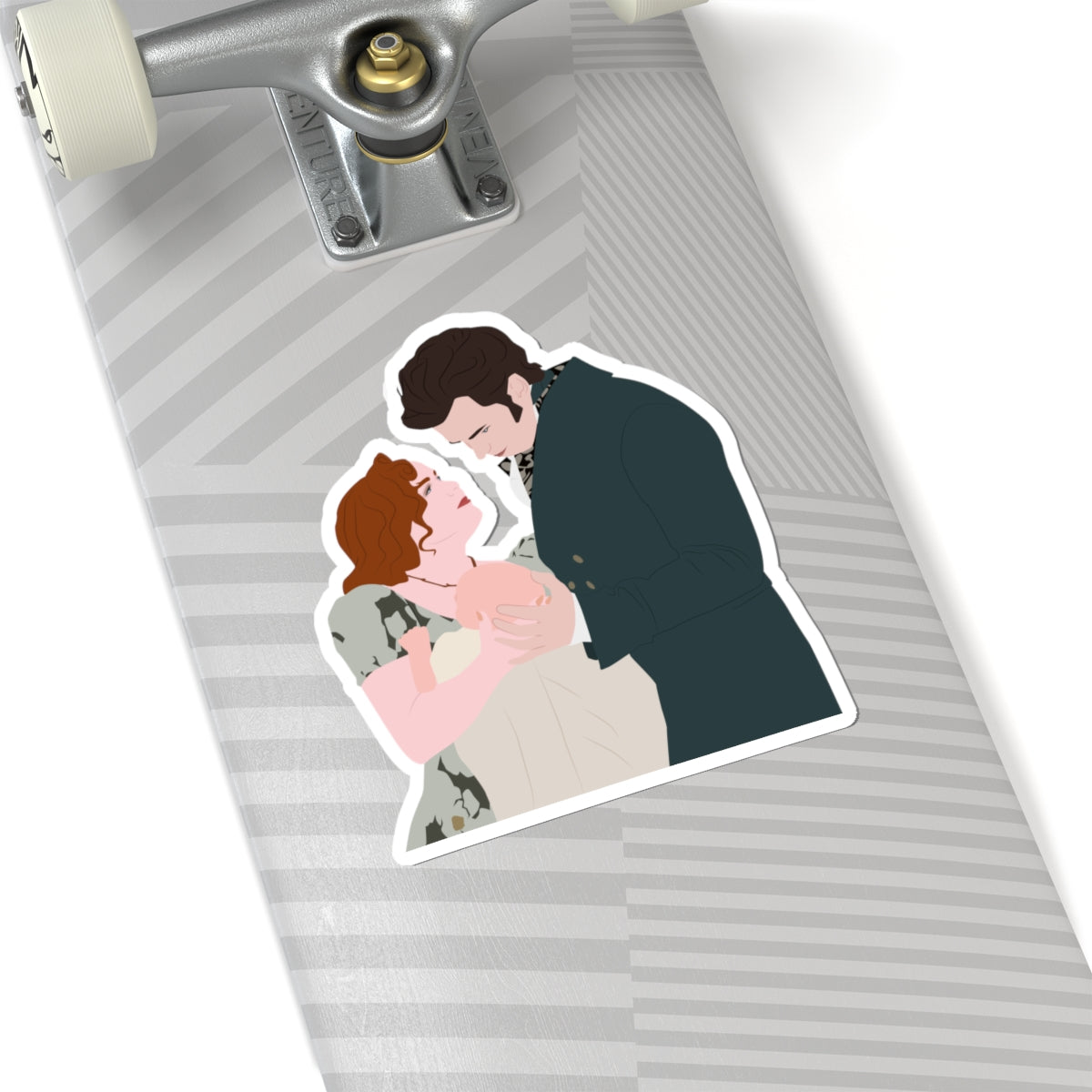 Colin, Penelope & Baby Lord Featherington Bridgerton Netflix Sticker