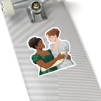 Francesca & Michaela Stirling Embrace Abstract Art Sticker