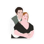 Colin Bridgerton & Penelope Bridgerton Mirror Revisited Sticker