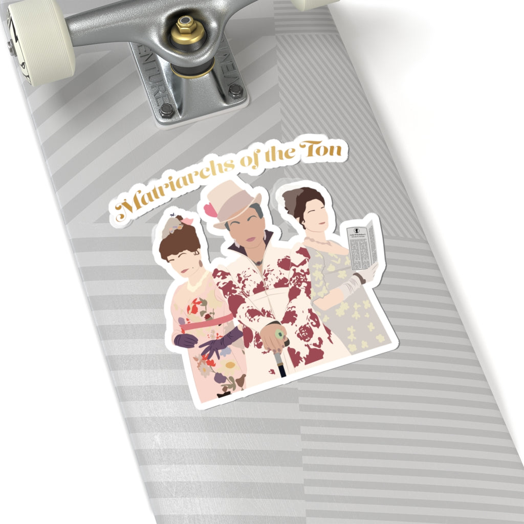 Matriarchs Of The Ton Portia Agatha & Violet Bridgerton Mother's Day Netflix Sticker