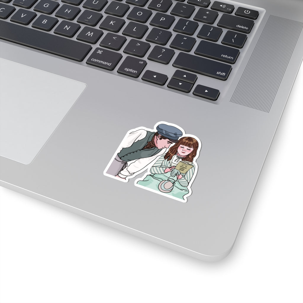 Eloise and Theo Netflix Bridgerton Sticker