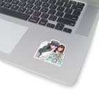 Eloise and Theo Netflix Bridgerton Sticker