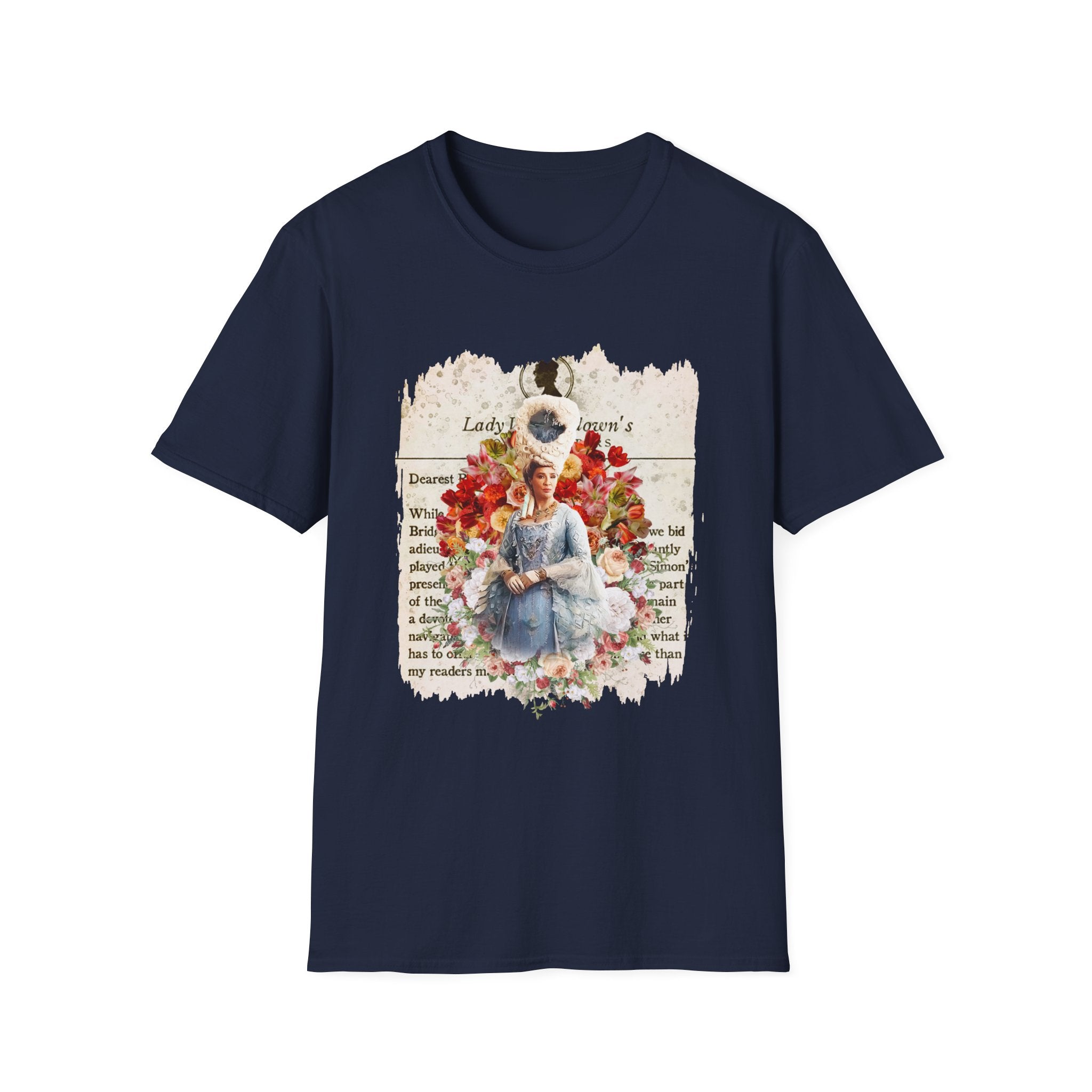 Queen Charlotte Lady Whistledown Society Papers Bridgerton Netflix T-Shirt