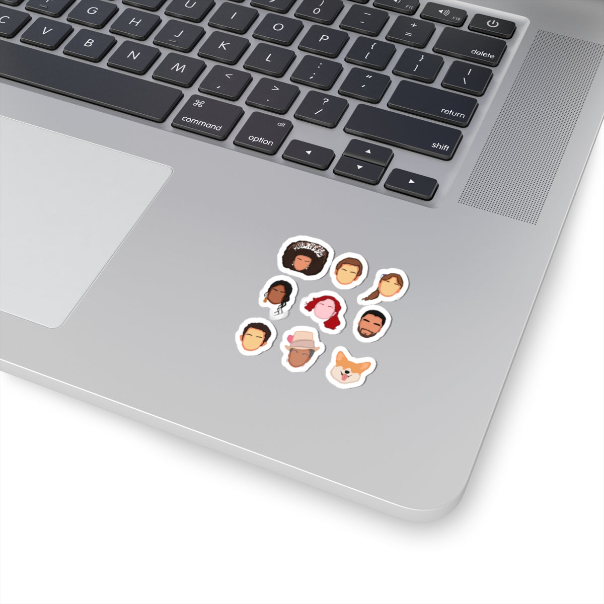 Penelope, Colin, Kate, Anthony, Daphne, Simon, Queen Charlotte Newton Emoji Bridgerton Netflix Sticker
