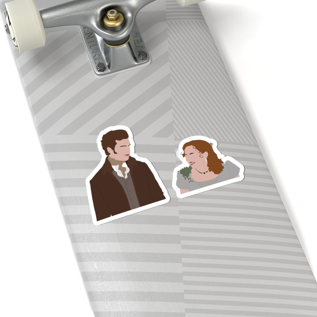 Bridgerton Netflix Colin Bridgerton & Penelope Featherington Polin Sticker