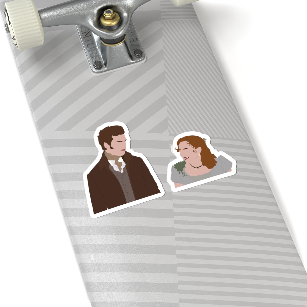 Bridgerton Netflix Colin Bridgerton & Penelope Featherington Polin Sticker
