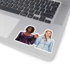 Francesca & Michaela Stirling Holding Hands Realism Art Sticker