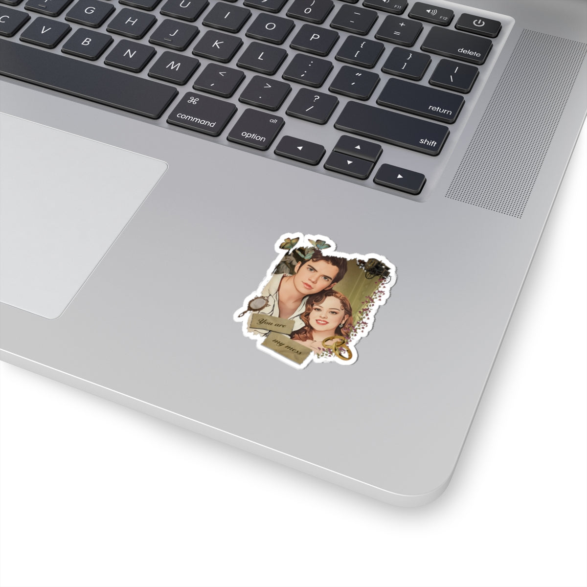 Colin & Penelope Bridgerton Portrait Netflix Sticker