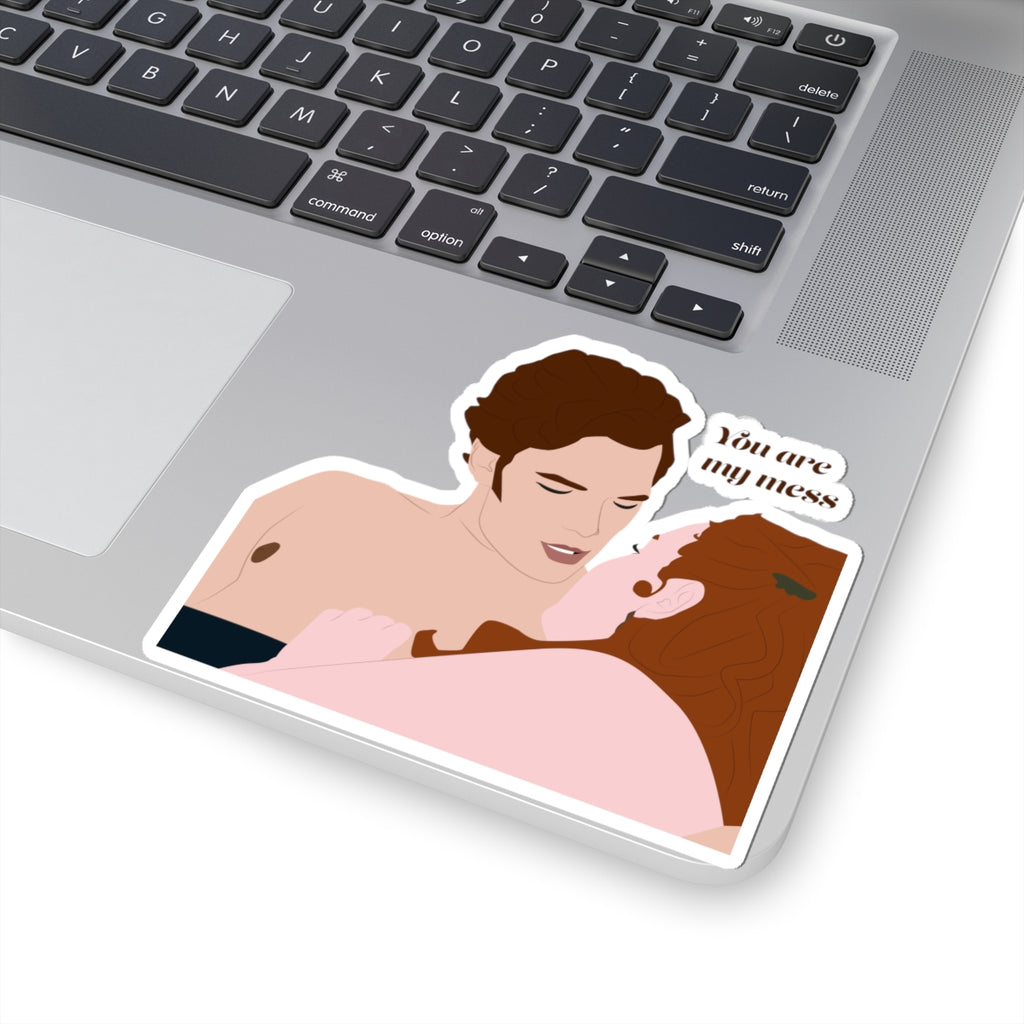 You Are My Mess Colin & Penelope Bridgerton Netflix Sticker