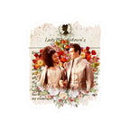 Young Queen Charlotte & King George Lady Whistledown Society Papers Netflix Sticker