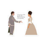 I Do Not Care What He Looks Like Queen Charlotte Bridgerton Sticker