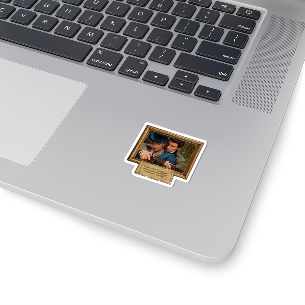 Kate & Anthony TVWLM Quote Bridgerton Frame Portrait Netflix Sticker