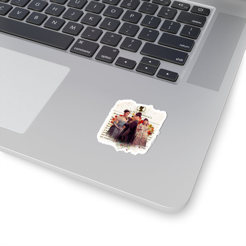 Penwood Ladies Lady Whistledown Society Papers Netflix Sticker
