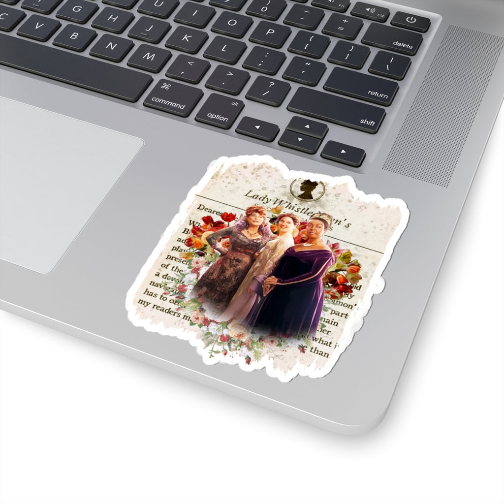 Marriage Minded Mamas Bridgerton Lady Whistledown Society Papers Netflix Sticker