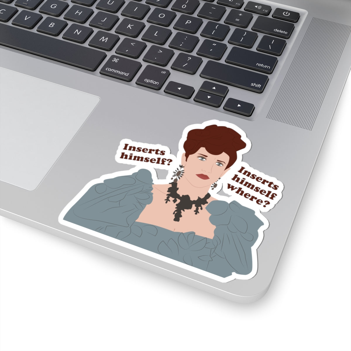 Insert Himself? Insert Himself Where? Philippa Finch Bridgerton Netflix Stickers