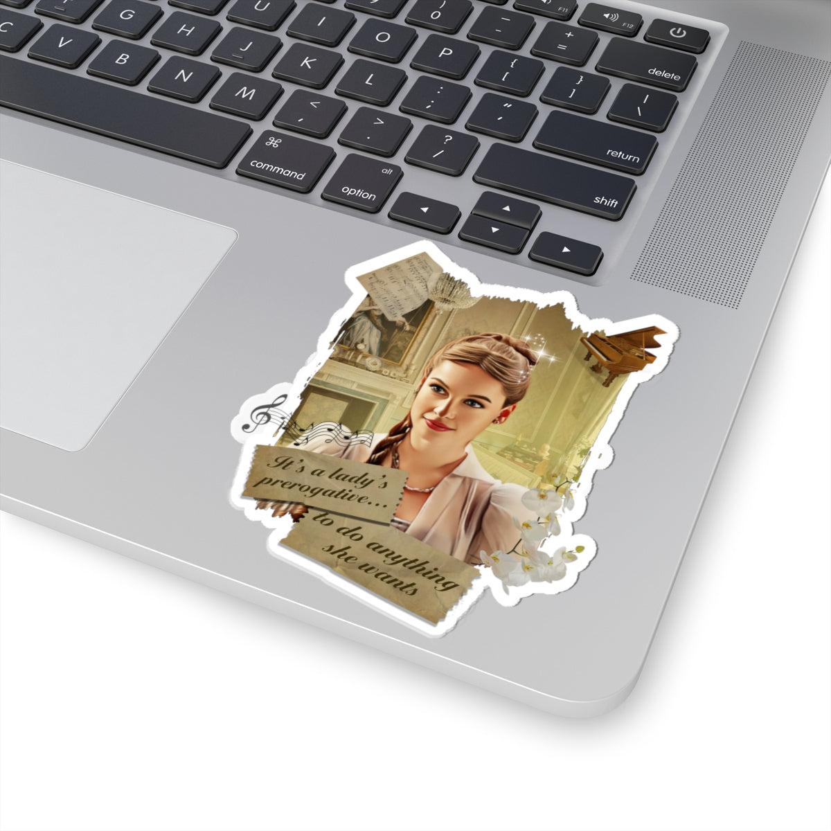 Francesca Bridgerton Portrait Netflix Sticker