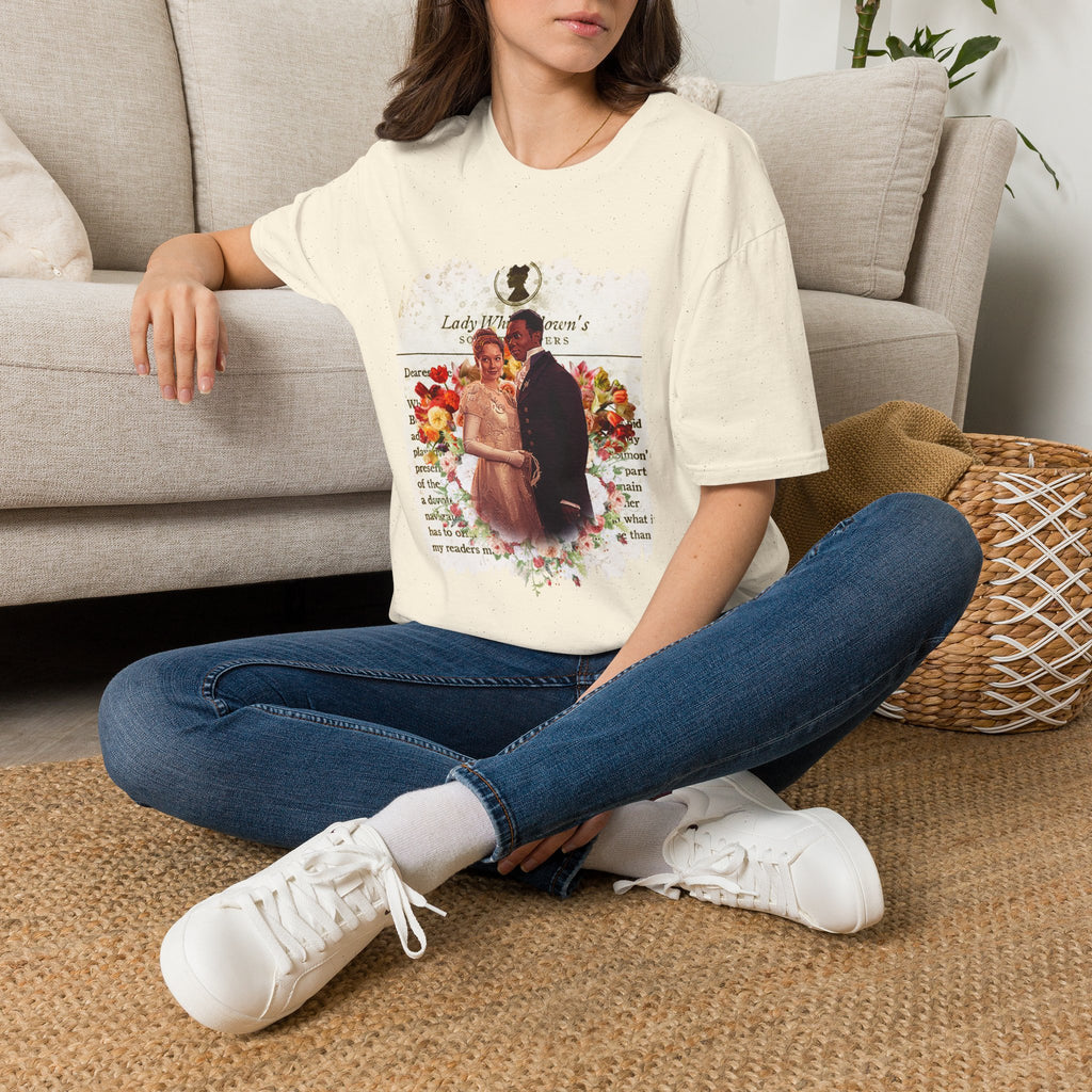 John Stirling & Francesca Bridgerton Stirling Lady Whistledown Society Papers Netflix T-Shirt