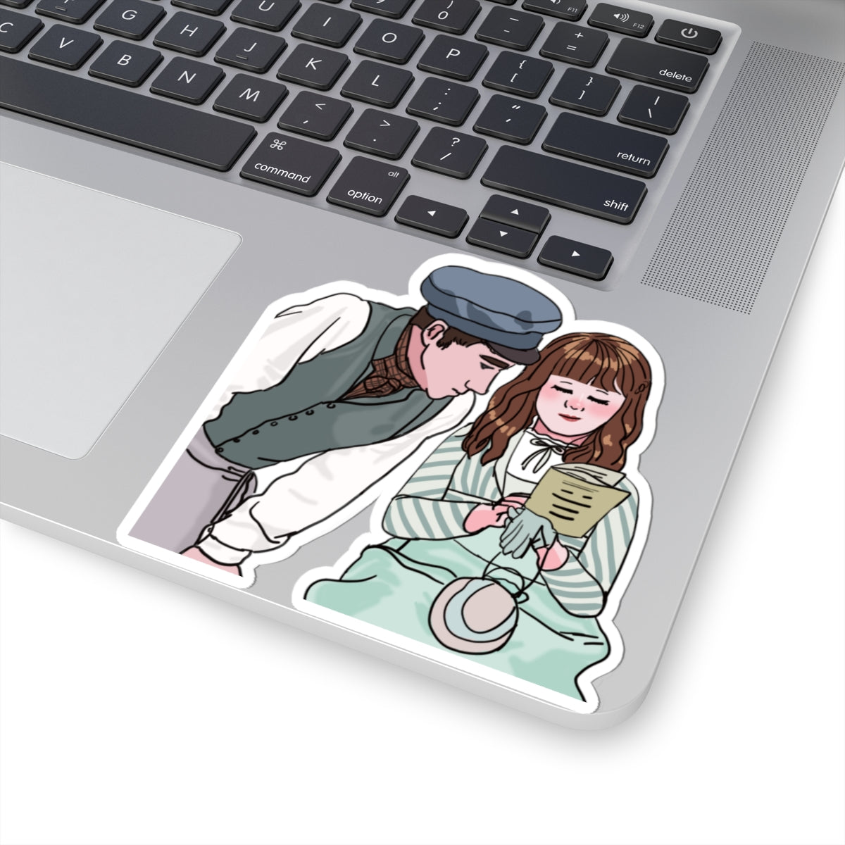 Eloise and Theo Netflix Bridgerton Sticker