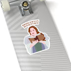 Bridgerton Bookworm Penelope Featherington Lady Whistledown Bridgerton Netflix Sticker