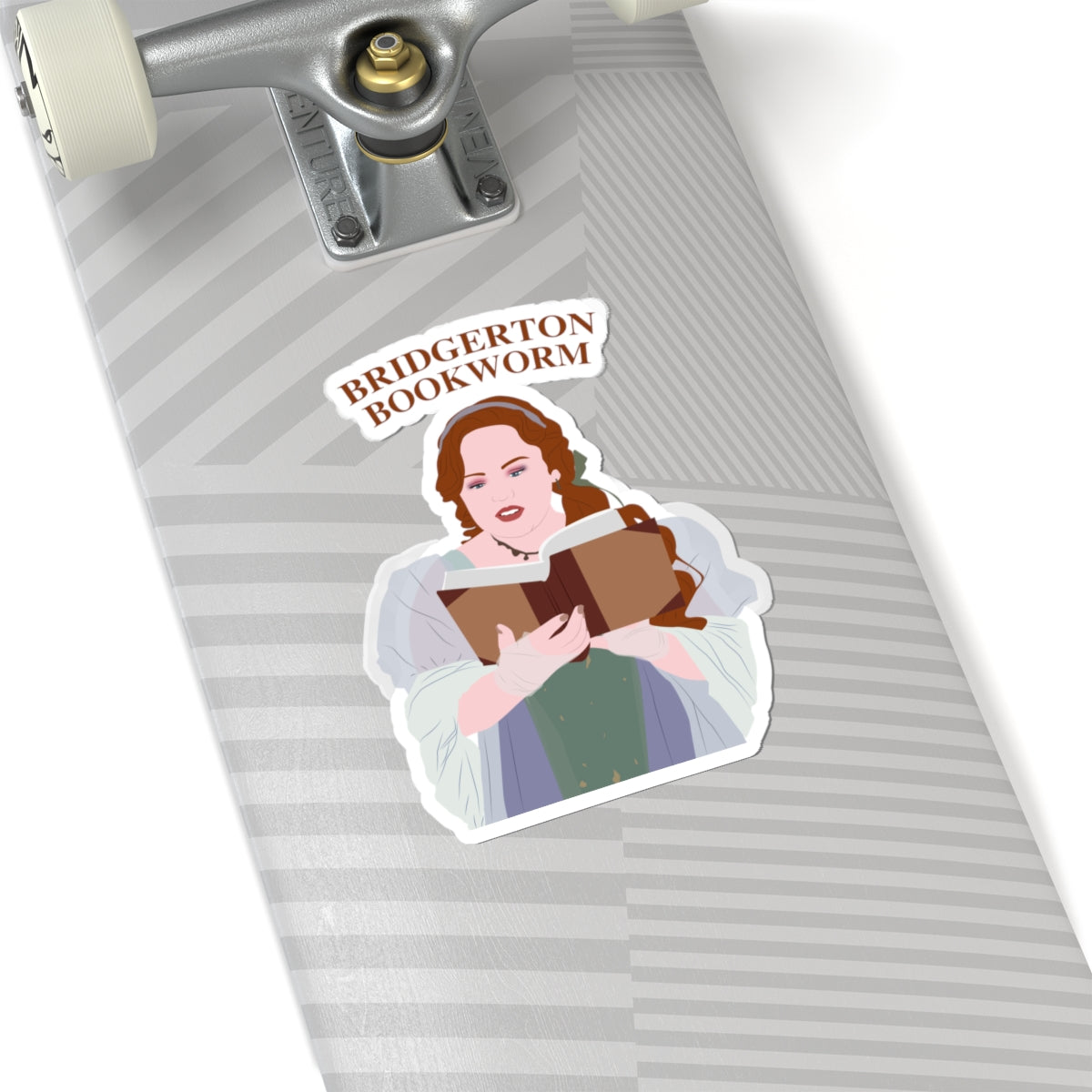 Bridgerton Bookworm Penelope Featherington Lady Whistledown Bridgerton Netflix Sticker