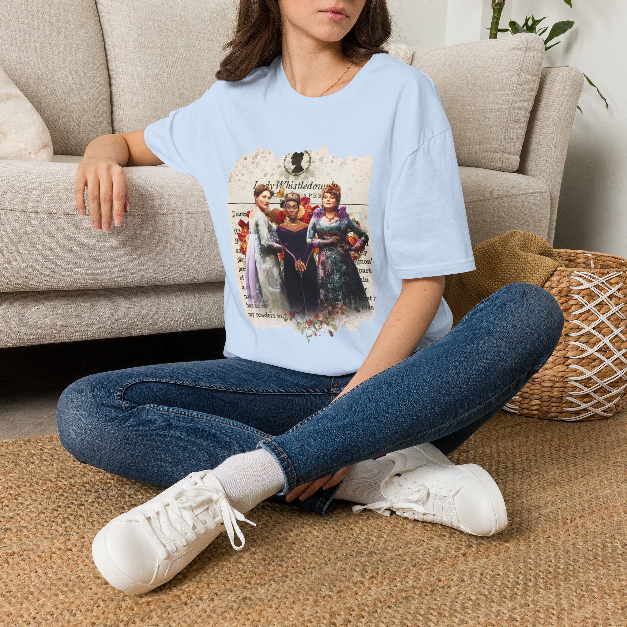Lady Danbury, Violet Bridgerton, Portia Featherington Lady Whistledown Society Papers Netflix T-Shirt