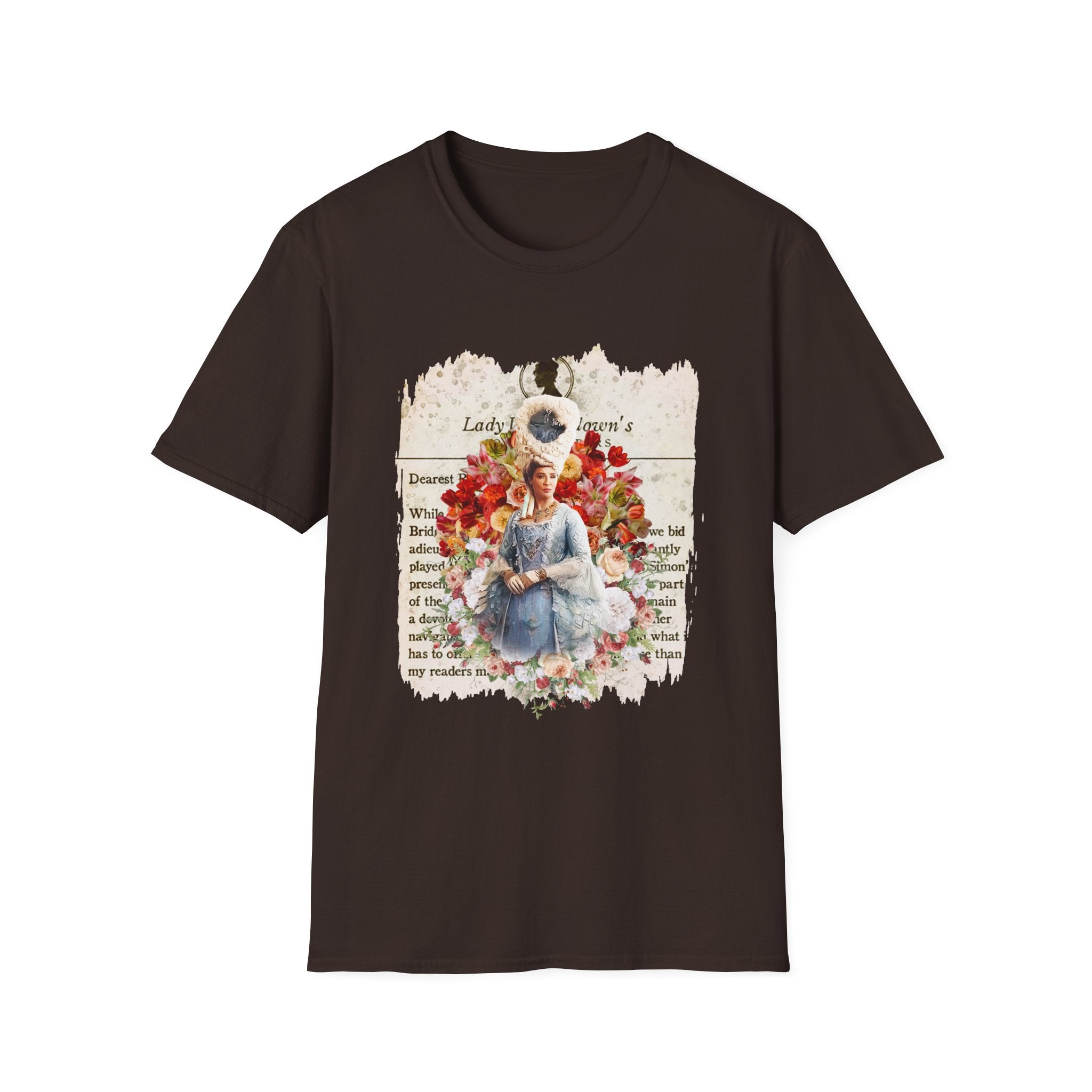 Queen Charlotte Lady Whistledown Society Papers Bridgerton Netflix T-Shirt