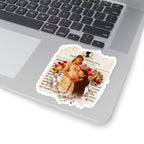 Anthony Bridgerton & Kate Bridgerton Pregnant Lady Whistledown Society Papers Netflix Sticker