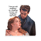 I Love You With Everything I Am Penelope & Colin Netflix Bridgerton Sticker