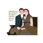 Edmund Was The Air That I Breathed Violet Bridgerton Netflix Sticker
